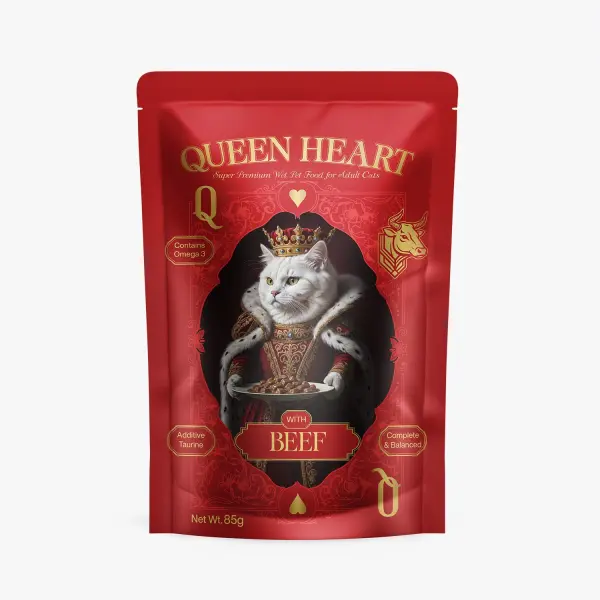 Queen Heart Wtih Beef 85 g image 0