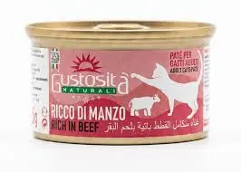 Gustosita Naturale adult cat pate salmon withshrimps 85 G image 0