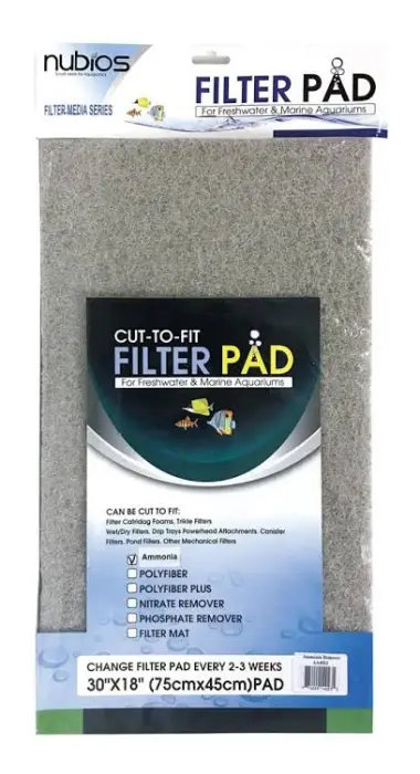 NUBIOS Ammonia Remover Cut-to-Fit Filter Pad image 0