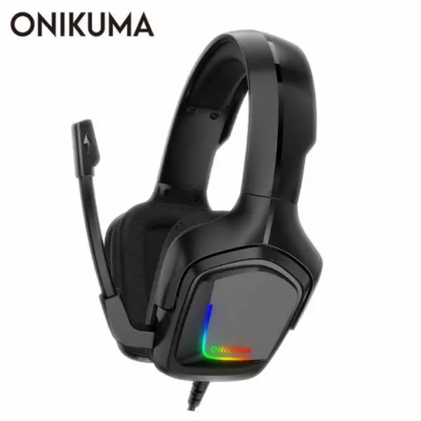 سماعه اونيكوما كي20 لجميع الاجهزه للقيمز لون اسود ps4 + ps5 image 6