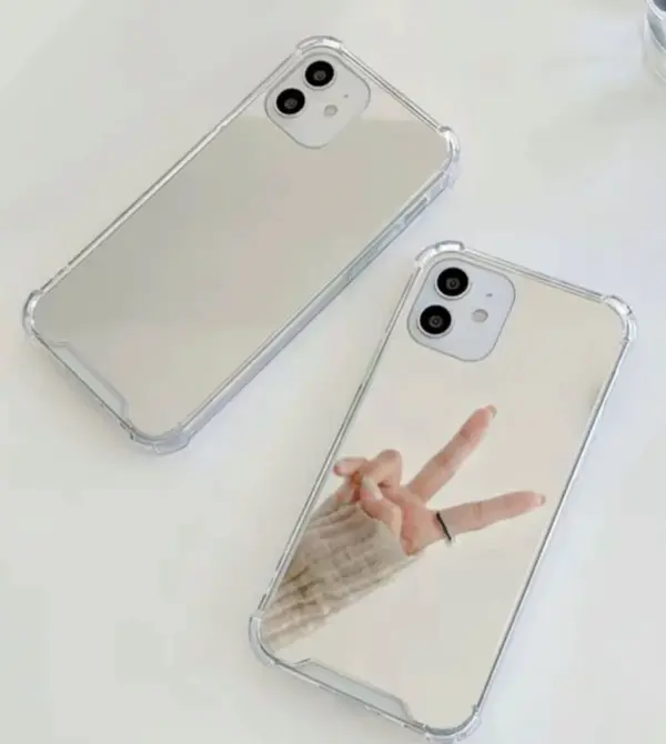 كفر حمايه مزود بمرايا سلفر ينفع تركب عليه جميع انواع الستيكرات image 0