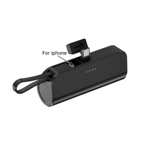 بطاريه الجيب بقوه 5 الف مع كيبل شحن سريع image 1