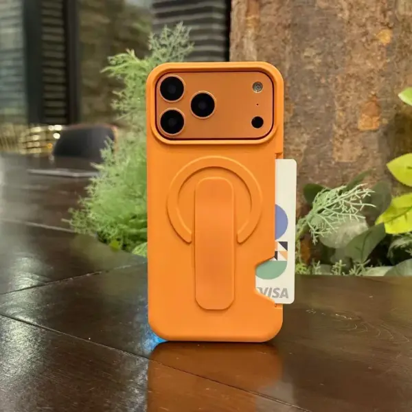 كفر براد حمايه قويه 4ب1 مسكه ومغناطيس ومق سيف للستاند وشحن ايضا ومكان للكروت كفر ذكي image 0