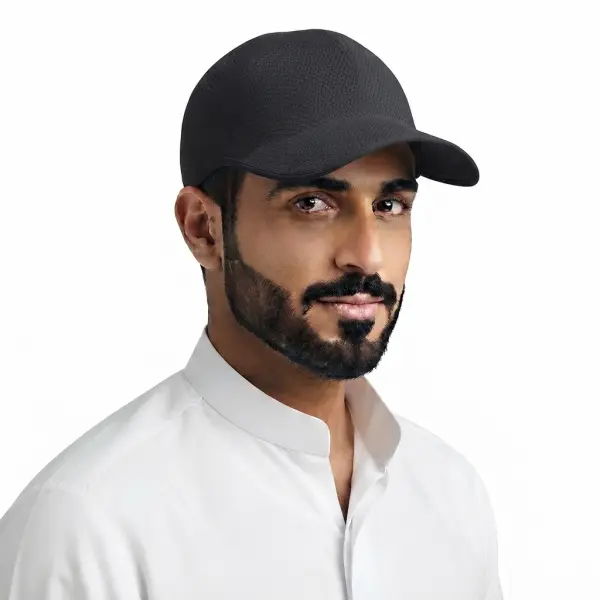 كاب كونستانتين المرن-اسود-Free Size image 5