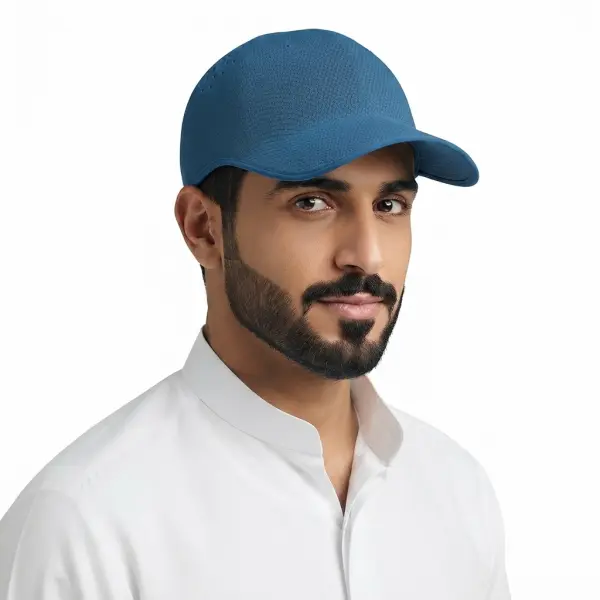 كاب كونستانتين المرن-ازرق-Free Size image 5