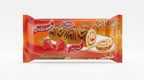 سويس  رول فراولة 180جرام image 0