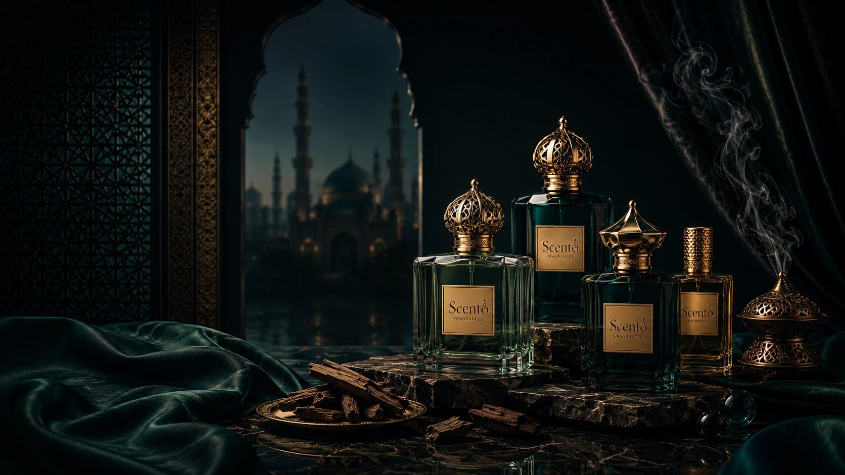 خلفية الهيرو للعطور
