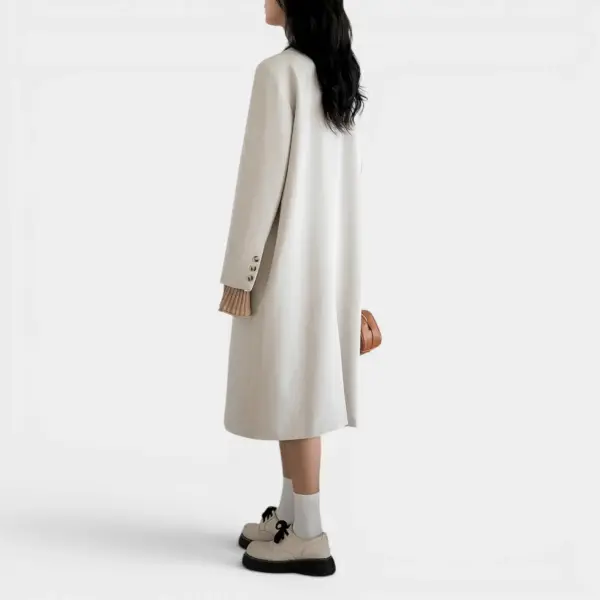 Long Buttoned Coat image 2