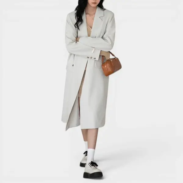 Long Buttoned Coat image 3