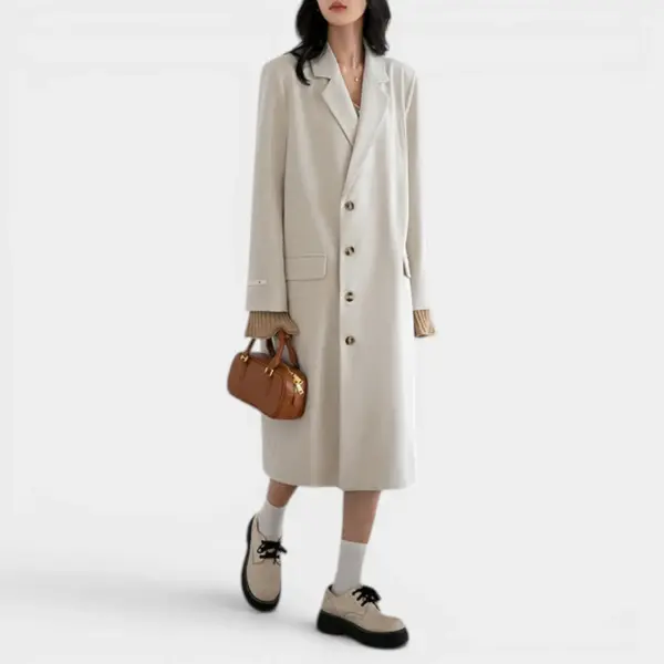 Long Buttoned Coat image 0