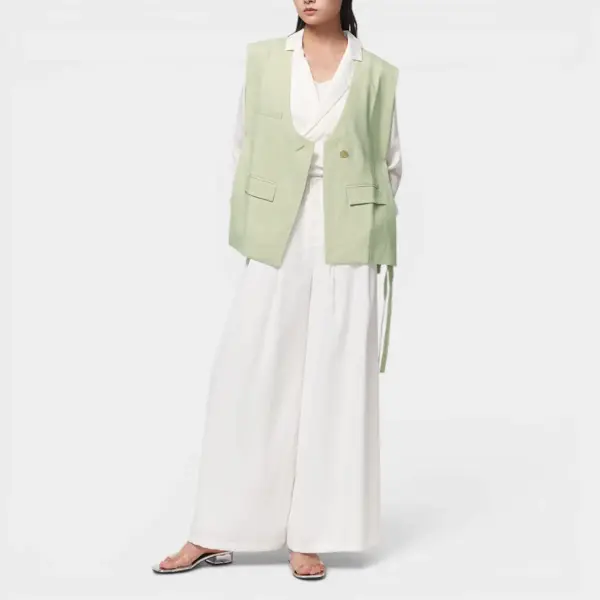 V‑Neck Vest Jacket image 2