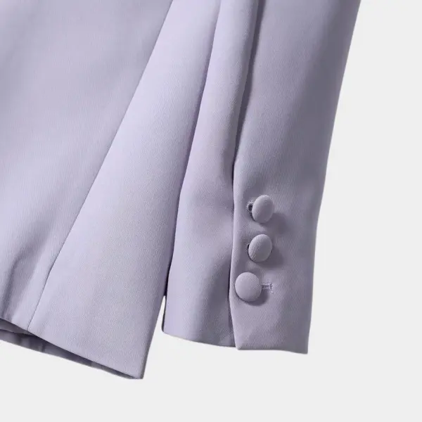 Blazer with Decorative Buckle image 4