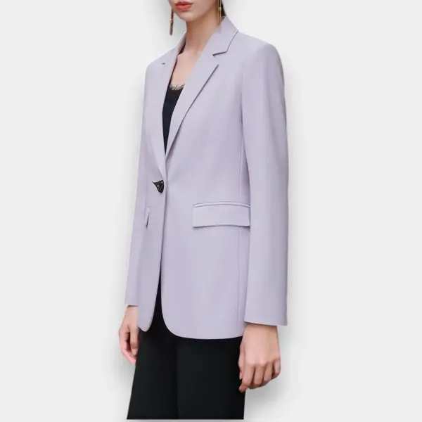 Blazer with Decorative Buckle image 0