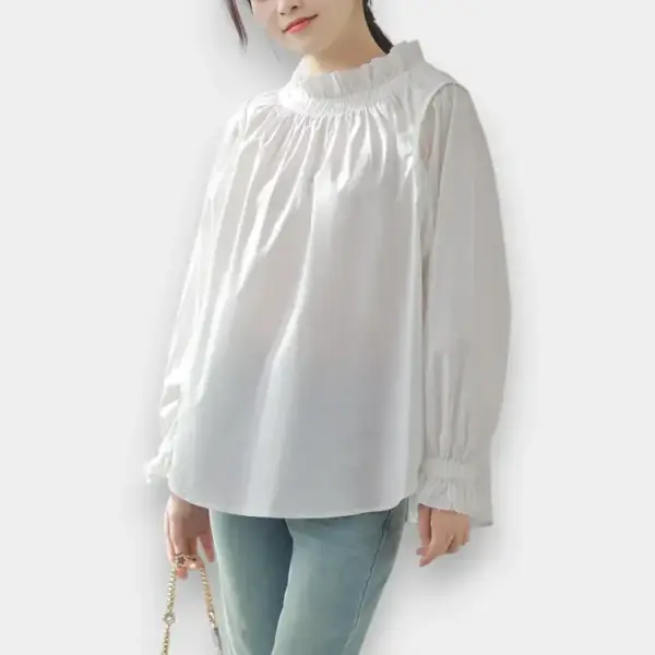 French Palace-Inspired Cotton Shirt image 1
