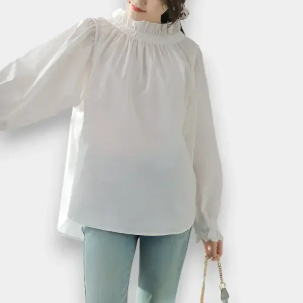 French Palace-Inspired Cotton Shirt image 3