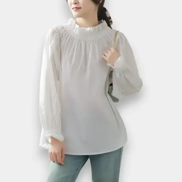 French Palace-Inspired Cotton Shirt image 0