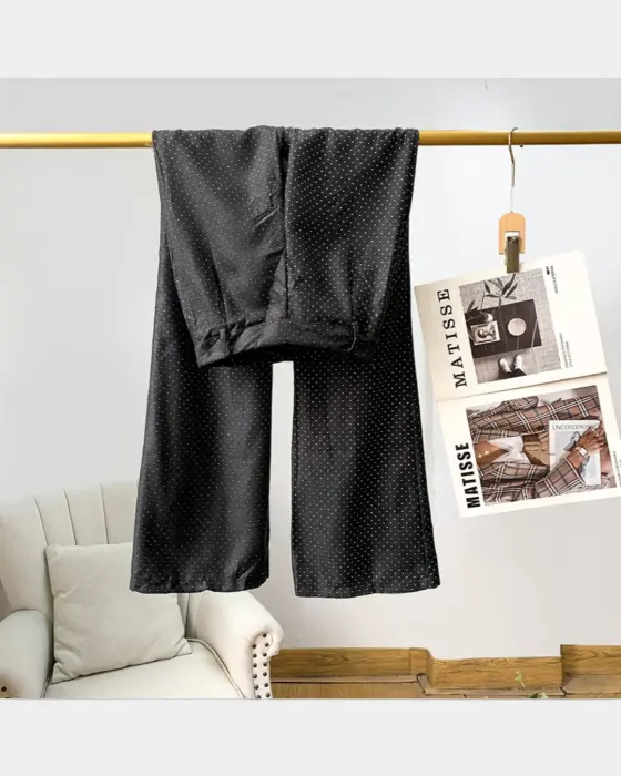 Studded Pant With Flared Cut image 6