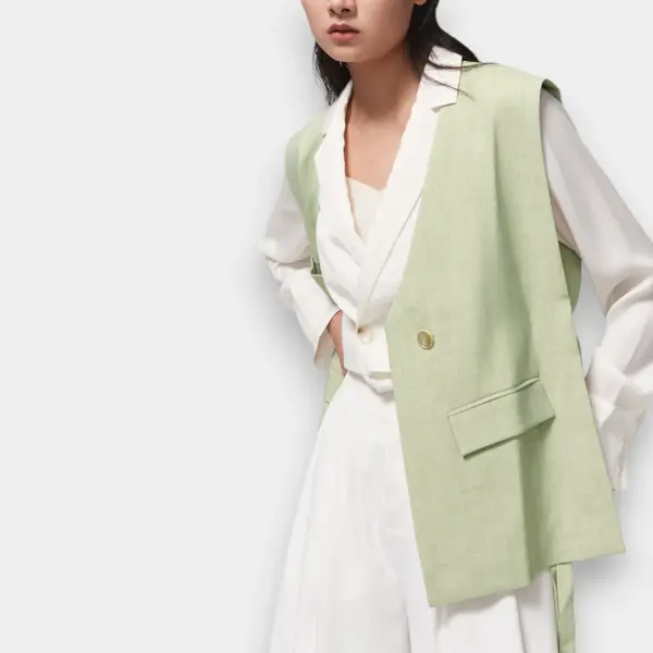 V‑Neck Vest Jacket image 6