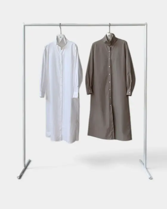 Long Shirt Dress with Belt – Relaxed Fit & Structured Design image 12