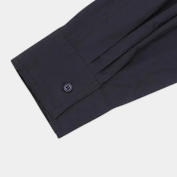 Structured Cotton Ribbon Shirt - Collar or Waist Tie image 10