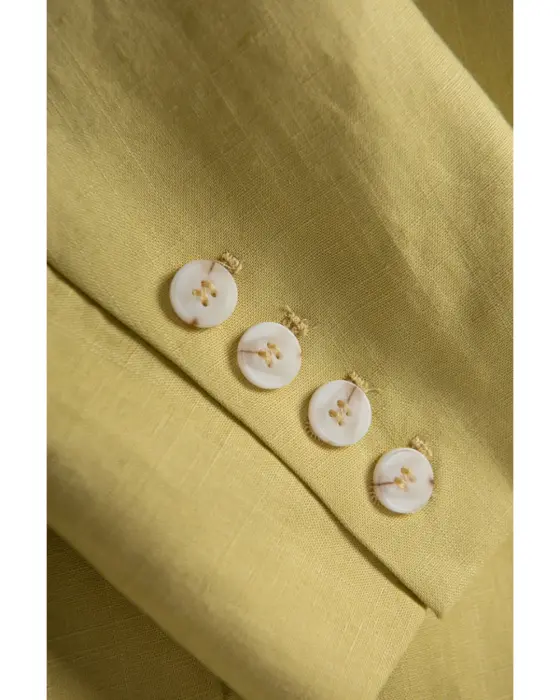 Fine Tencel & Linen Blazer – Soft Drape, Breathable Texture & Casual Loose Fit image 15
