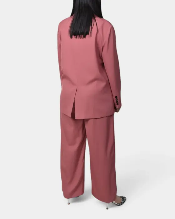 Suit Set - Blazer and Wide-Leg Pants image 4