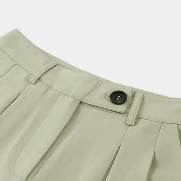 High Waist Pleated Pants image 5