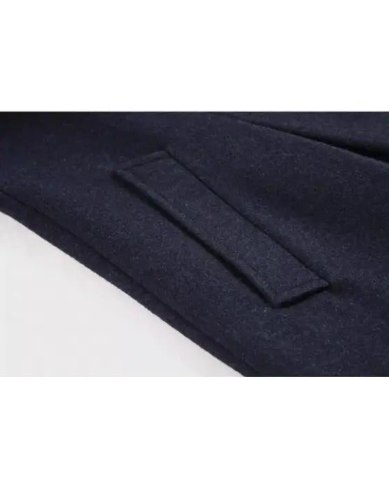 Slim-Fit Blend Pure Wool Coat image 5