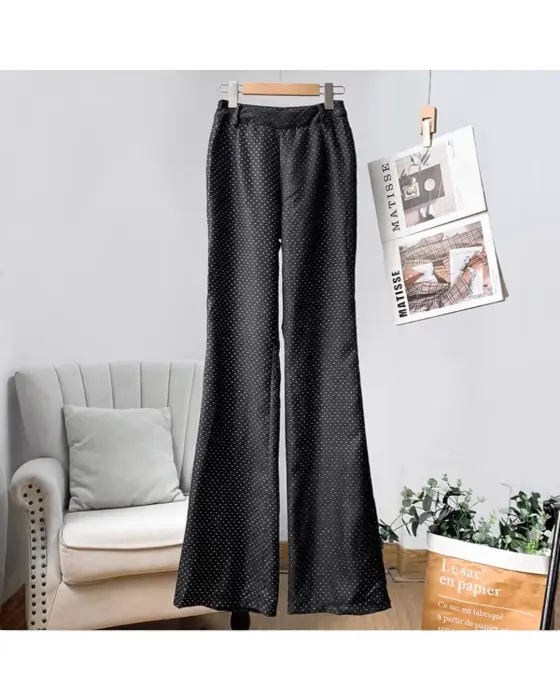 Studded Pant With Flared Cut image 4