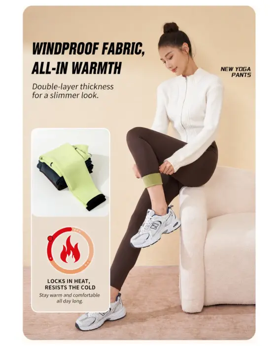 Thermal Velvet-Lined Legging image 10