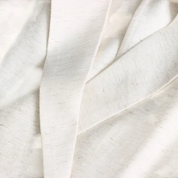 French-Inspired Loose Textured Linen Blazer image 6