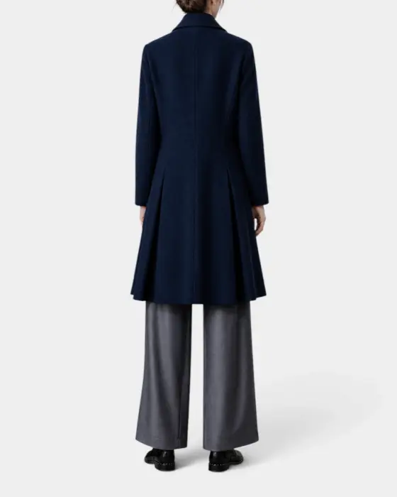 Slim-Fit Blend Pure Wool Coat image 3