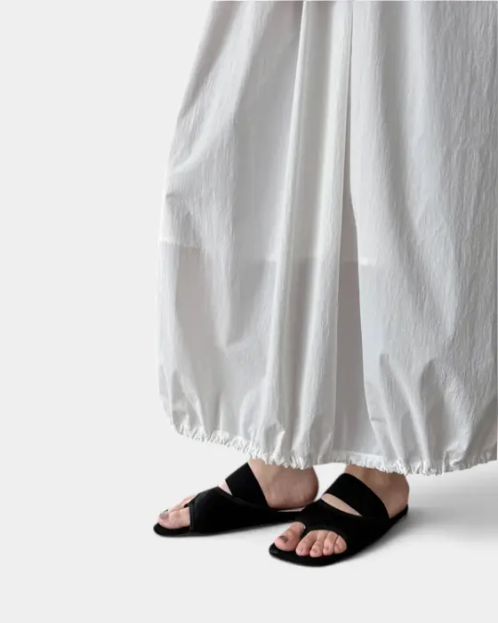 Two-Piece Summer Set – Short-Sleeved Top & Puffy Hem Skirt image 7