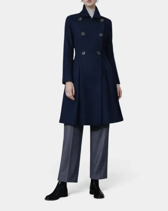 Slim-Fit Blend Pure Wool Coat image 1