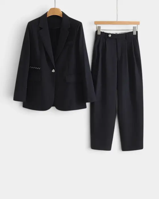 Two-Piece Suit: Blazer & Pants image 0