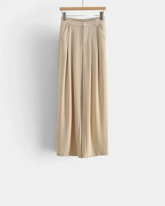 Suit Set - Blazer and Wide-Leg Pants image 10