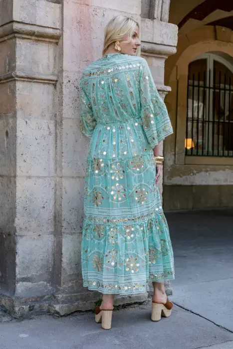 EMBROIDRED INDIAN DRESS image 1
