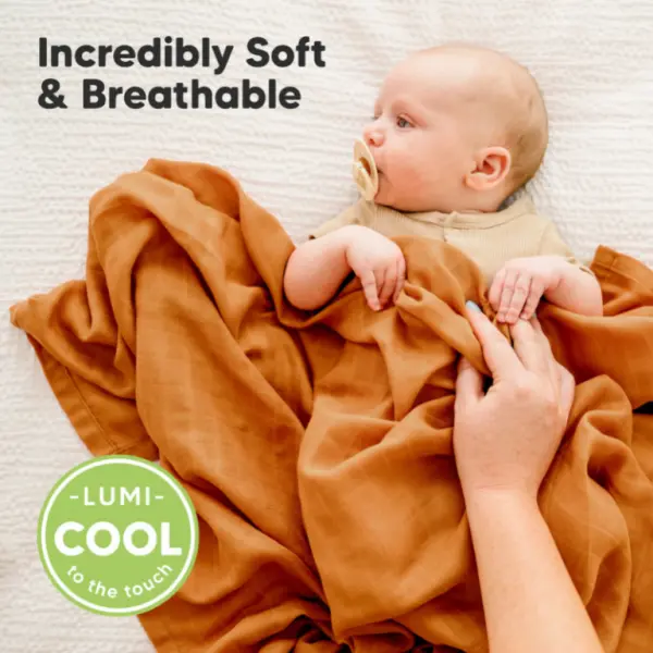 Spice Lumi Muslin Swaddle Blankets - Pack of 4 image 1