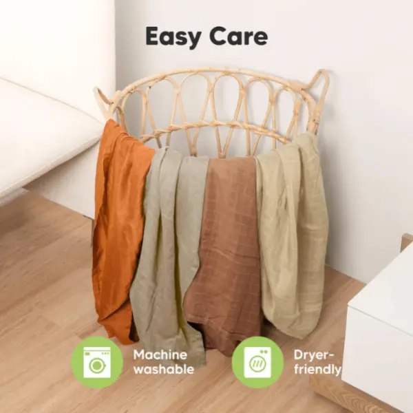 Spice Lumi Muslin Swaddle Blankets - Pack of 4 image 5