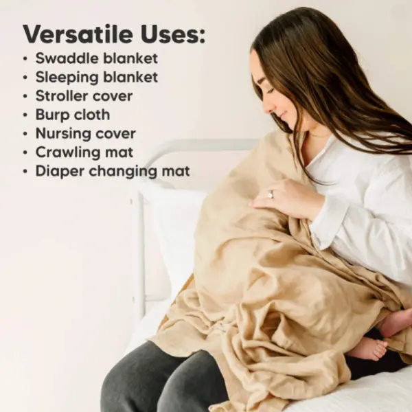 Spice Lumi Muslin Swaddle Blankets - Pack of 4 image 6