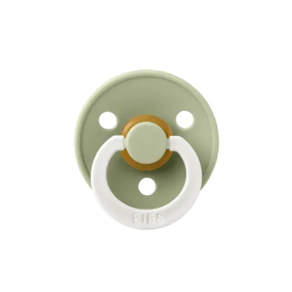 BIBS Pacifiers Glow in the Dark – Sage image 1