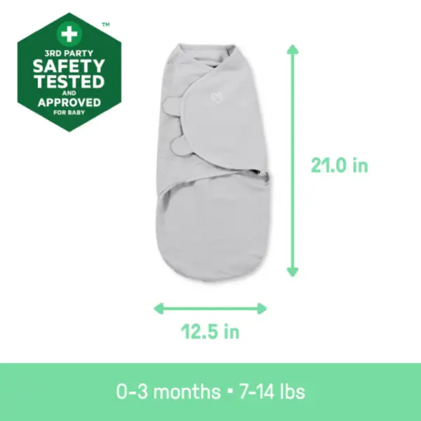 SwaddleMe Original Swaddle - I Heart You image 6