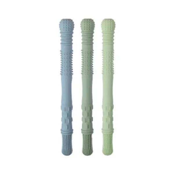 Hallow Teething Tubes - Sage Set image 0