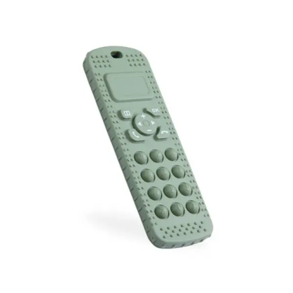 Sensory Popper Teether Phone - Sage image 0