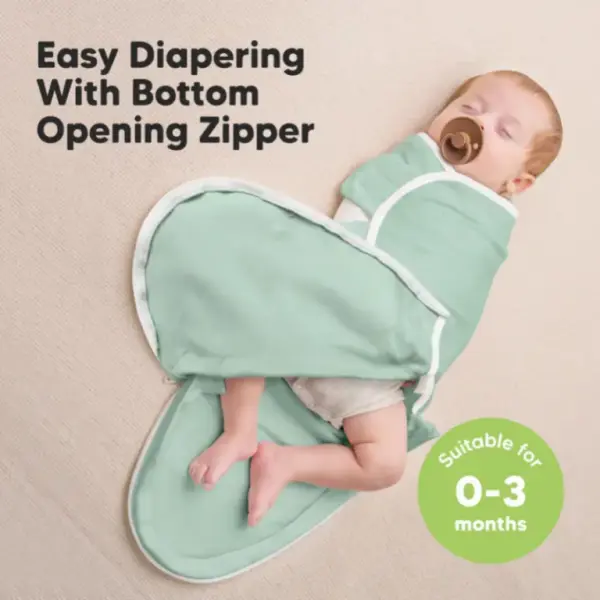 Sage Soothe Zippy Baby Swaddle Wraps - Pack of 3 image 1