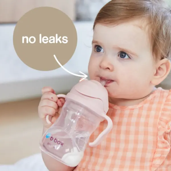 B Box Sippy Cup - Cherry Blossom - 240ml image 4