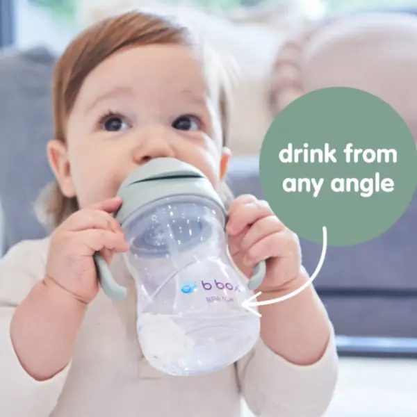B Box Sippy Cup - Aqua - 240ml image 3