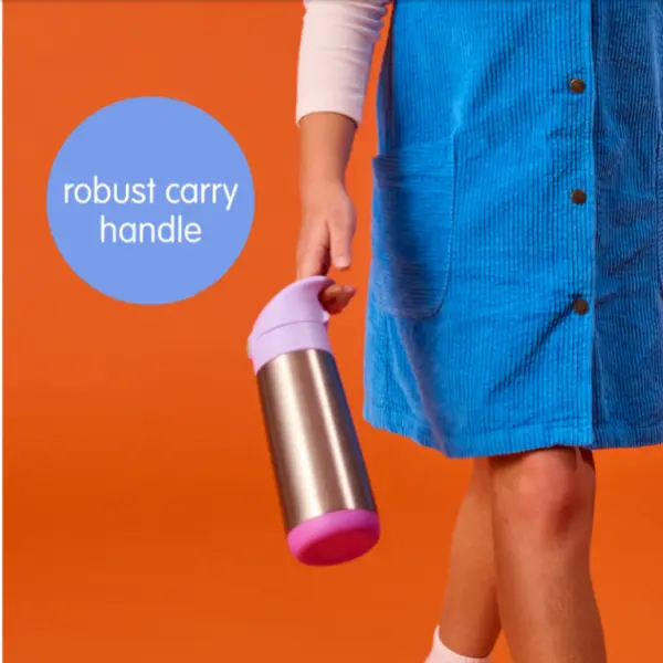 B Box Insulated Drink Bottle - 500 ML - Indogo Rose image 4