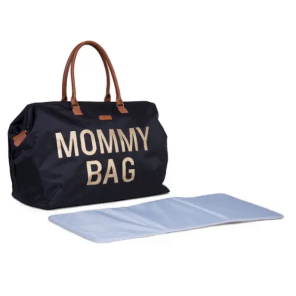 Childhome Mommy Bag Black Gold image 4