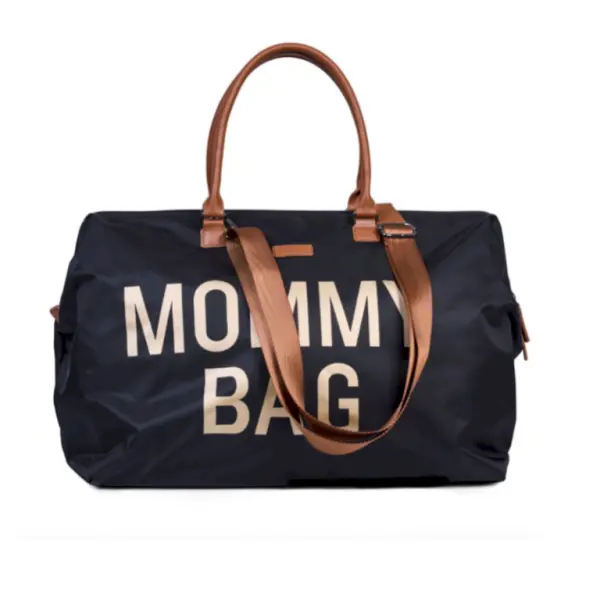 Childhome Mommy Bag Black Gold image 5
